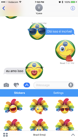 Brazil Emoji Stickers(圖1)-速報App