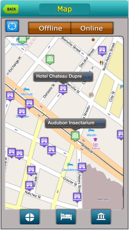 New Orleans Offline Map City Guide