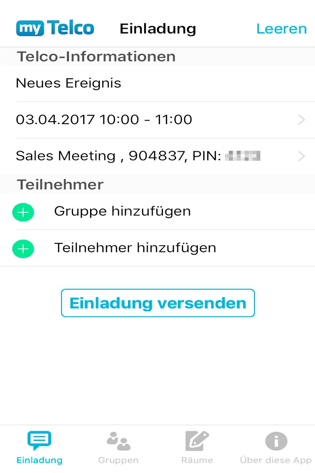 myTelco screenshot 2