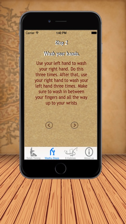 Salah Timing - Six Kalmas And Wadhu Steps screenshot-4
