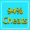 Cheats for 94% This app tells you All the Answers about the 94% question