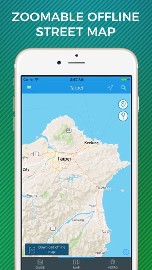 Taipei Travel Guide with Offline Street Map(圖3)-速報App