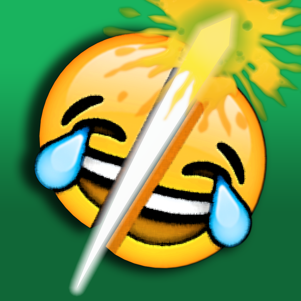 「Emoji Samurai Slice and dice emojis!」 iPhoneアプリ APPLION