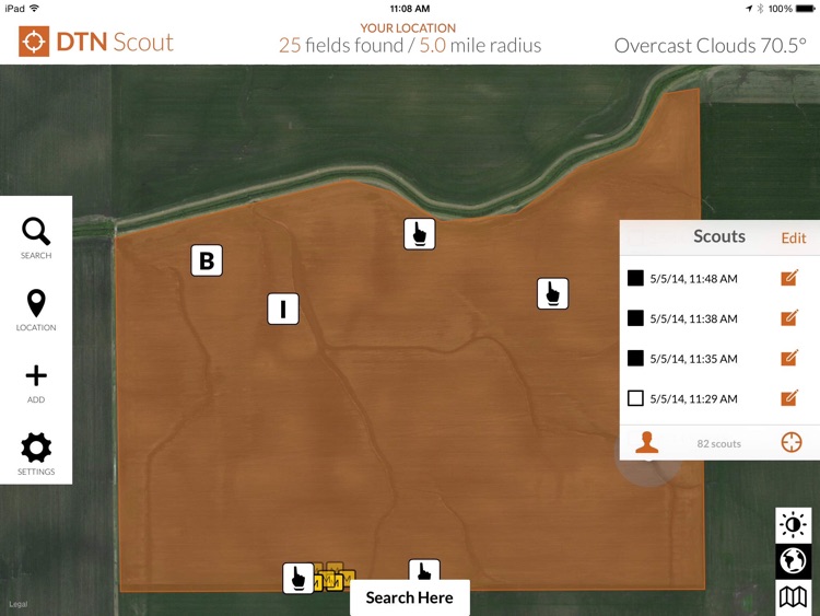 DTN Scout – Ag Field Scouting Revolutionized