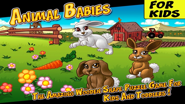 Animal Babies - Cute Puzzles for Kids and Toddlers screenshot-3