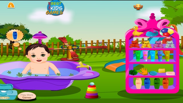 Garden Baby Bathing(圖4)-速報App