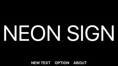 How to cancel & delete Neon - Simple Neon Sign from iphone & ipad 1