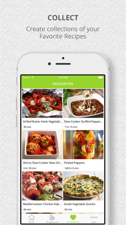 Healthy Vegan Vegetarian Recipes & Shopping List screenshot-3