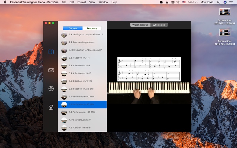 Essential Training for Piano - Part One thumbnail 3