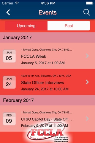 Oklahoma FCCLA screenshot 3