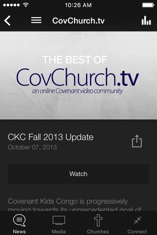 Evangelical Covenant Church screenshot 2