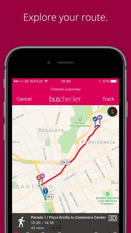 Transantiago Bus Checker screenshot-3