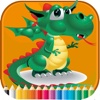 Dinosaurs2 Coloring Book - Activities for Kid
