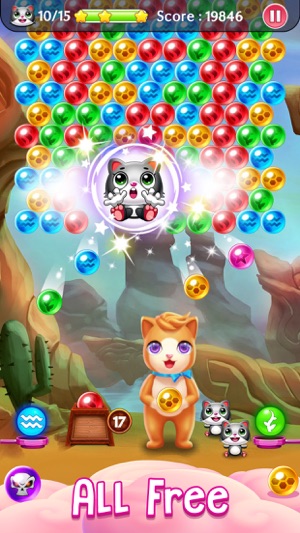 Witch Puzzle Kitty Cat Pop: Bubble Shooter Games(圖1)-速報App