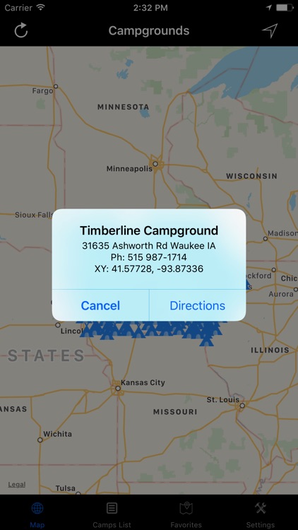 Iowa – Campgrounds & RV Parks
