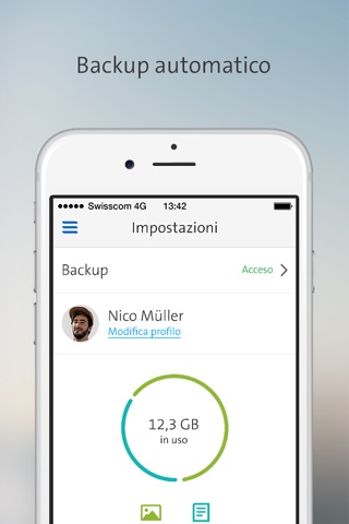 Swisscom myCloud screenshot 3