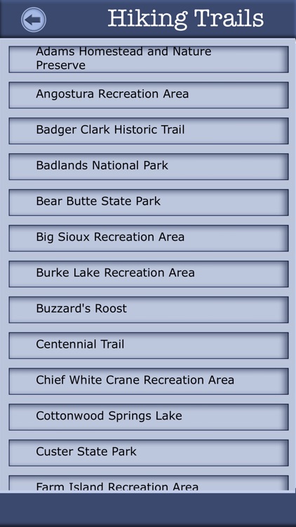 South Dakota- State Campgrounds & Hiking Trails screenshot-3