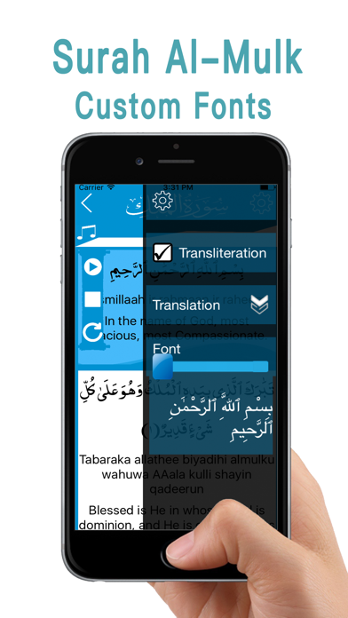 How to cancel & delete Surah Mulk Surah Al-Mulk with Multiple Translation from iphone & ipad 4