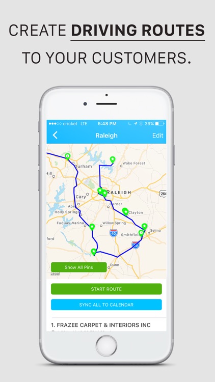 Map My Customers, Route Planner & Sales Automation