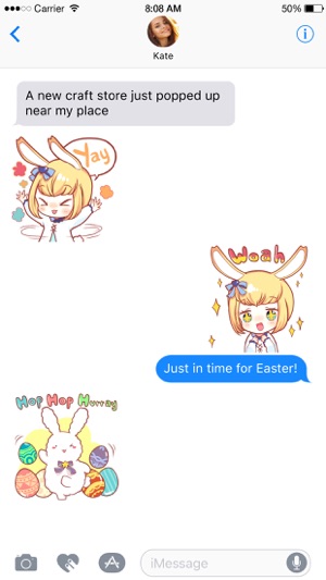 Little Miss Usagi stickers(圖2)-速報App