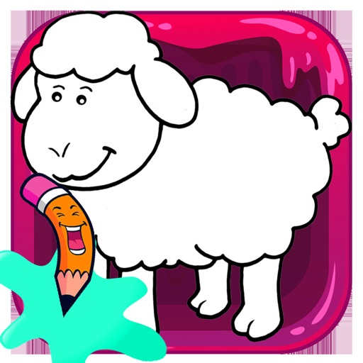 Sheep Coloring Game For Kids iOS App