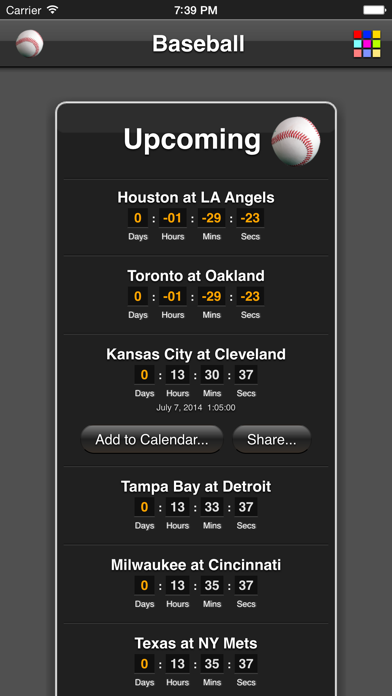 Baseball Games Lite screenshot 2