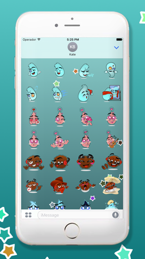 Sweet Elements Touch - Small Characters Stickers(圖1)-速報App