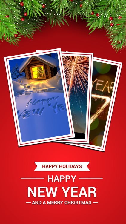 New Year Wallpapers - Christmas Countdown & Cards screenshot-3