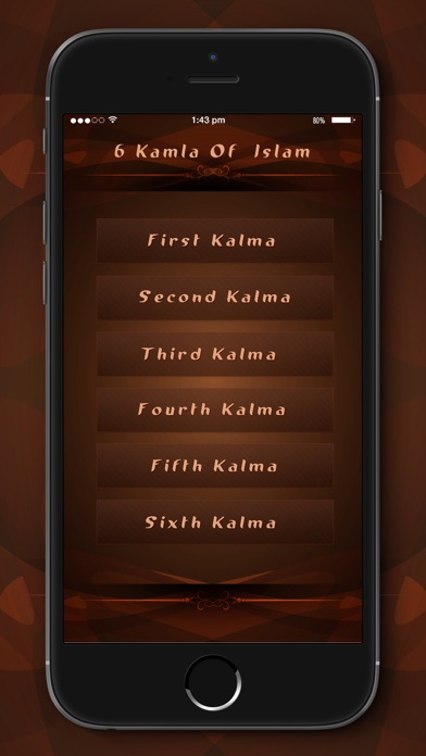 How to cancel & delete 6 Kalma of Islam- Islamic Kalima for kids from iphone & ipad 1