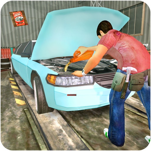 Limousine Car Mechanic 3D Sim– Auto Repair Station Icon
