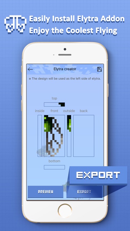 Elytra Addon Creator for Minecraft PE - wing maker
