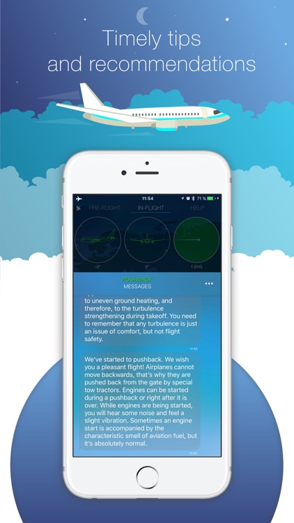 SkyGuru Pro. In-flight support and explanations. screenshot-3