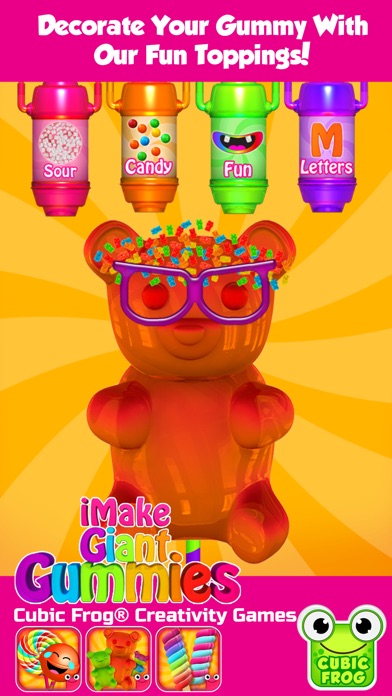 GUMMY BEAR MAKER CANDY DESIGN GAME-IMAKE GUMMIES 3.13 IOS GAME GIẢI TRÍ GUMMY BEAR MAKER CANDY DESIGN GAME-IMAKE GUMMIES 3.13 IOS
