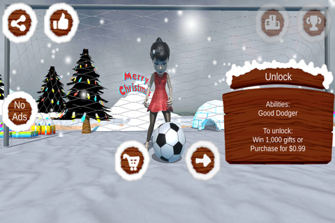 Santa Goalkeeper screenshot 3
