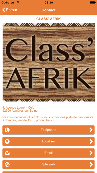 How to cancel & delete Class Afrik from iphone & ipad 4