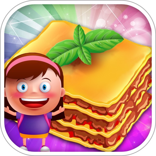 Baked Lasagna Chef kids Cooking game iOS App