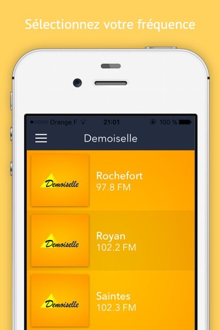 Demoiselle FM screenshot 2