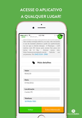 Balcão Rural screenshot 3