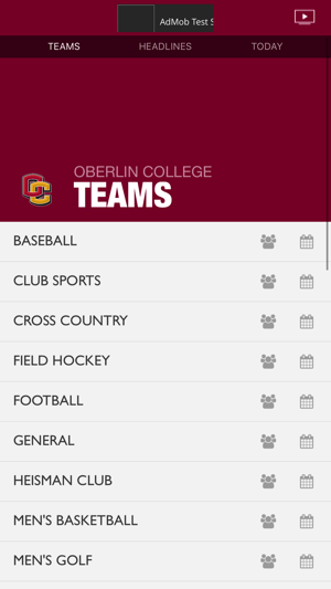 Oberlin College Yeomen(圖2)-速報App