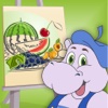 Terry - Coloring fruits and vegetables