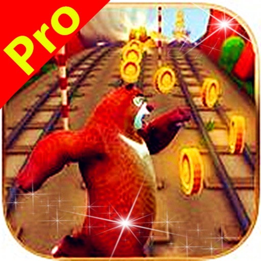 3D Bear Run Metro Go - Pro