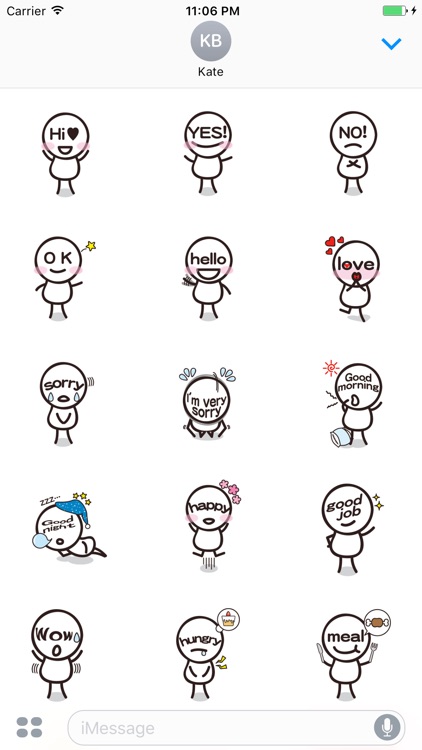 Meme Expression English Sticker