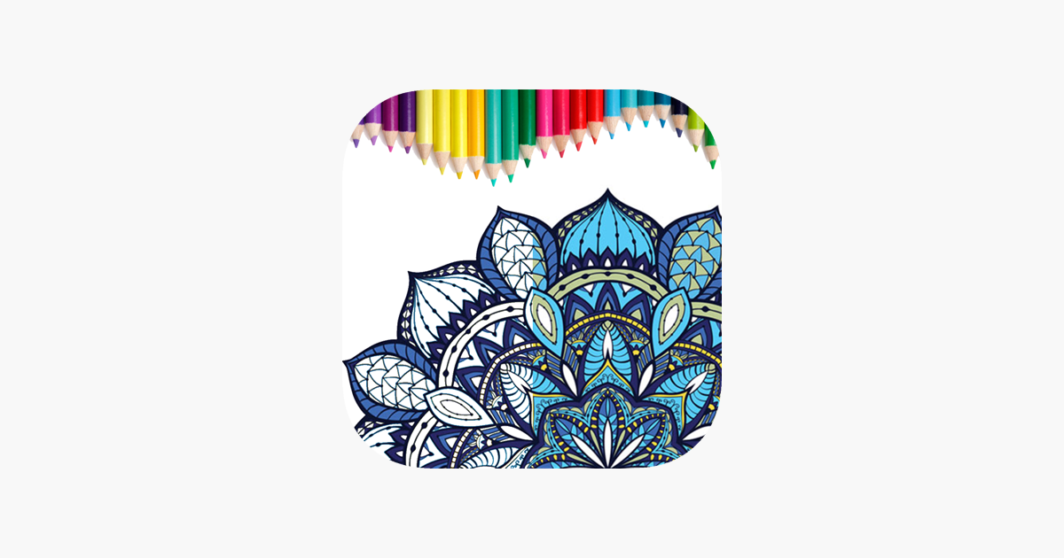 ‎Coloring Book For Adults - Stress Relief Therapy on the App Store