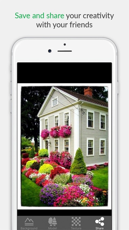Landscape Design- home decor, flower garden design screenshot-1