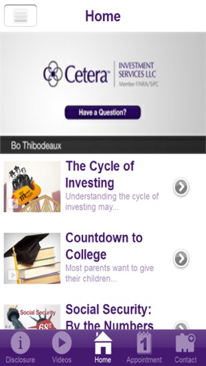 Bo Thibodeaux - Cetera Investment Services(圖2)-速報App