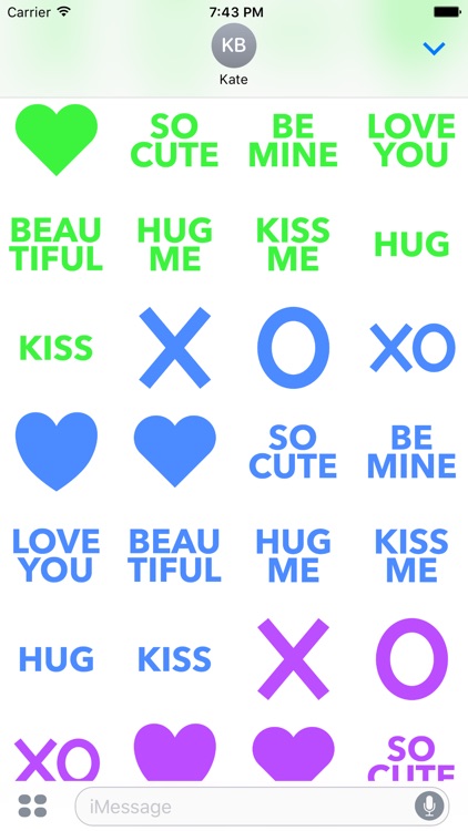 Love Stickers - Stickers for iMessage
