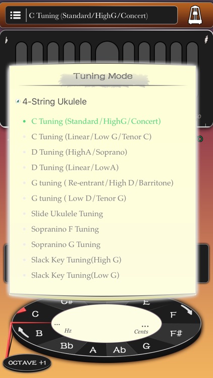 Ukulele tuner and metronome - best uke toolkit screenshot-3