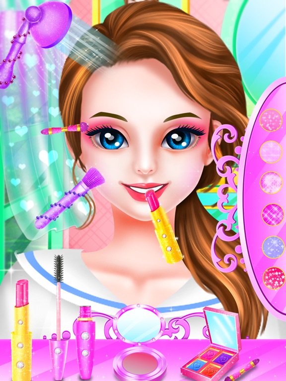 кампус любовь Девочка макияж для iPad