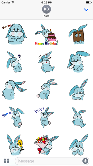 Benny Bunny Stickers(圖1)-速報App