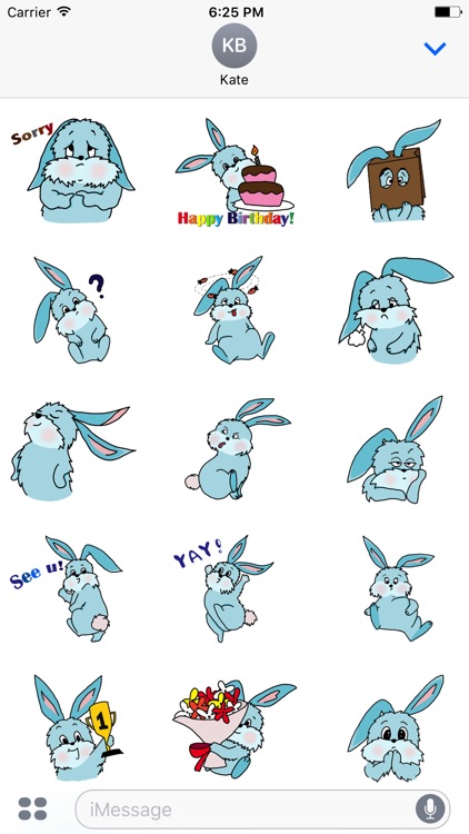 Benny Bunny Stickers